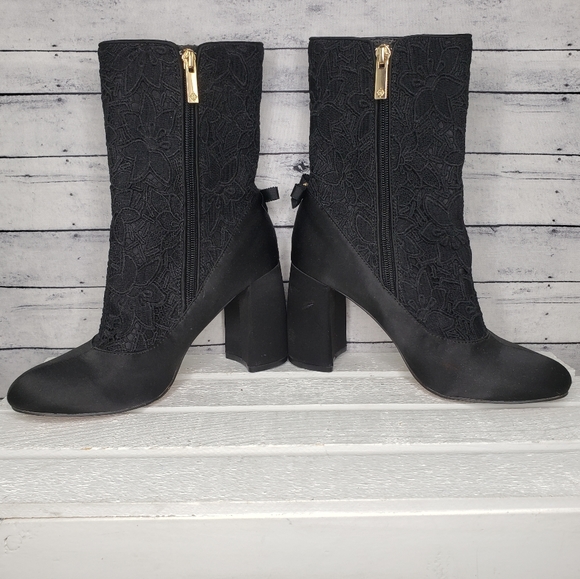 NANETTE nanette lepore Linette Block Heel Boot - Picture 3 of 7